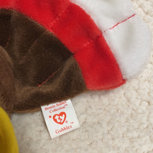 TY Gobbles Beanie Baby - authentic 4th generation - Picture 3 of 4